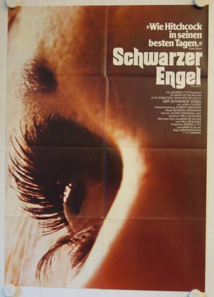 Black Angel original release german movie poster